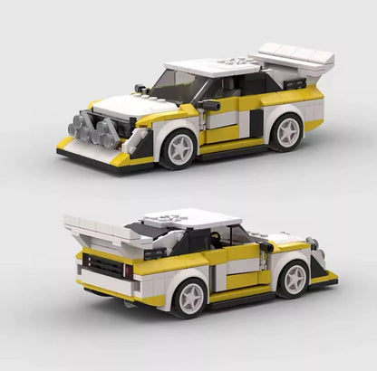 Audi Quattro S1 - BrickyBlock Építőtégla készlet - BrickyBlock