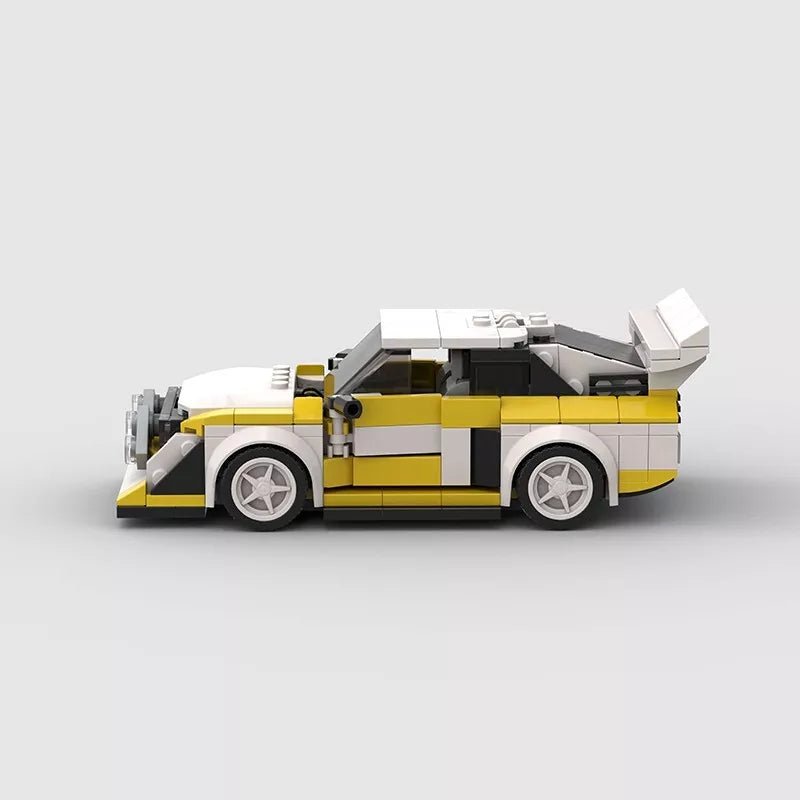 Audi Quattro S1 - BrickyBlock Építőtégla készlet - BrickyBlock