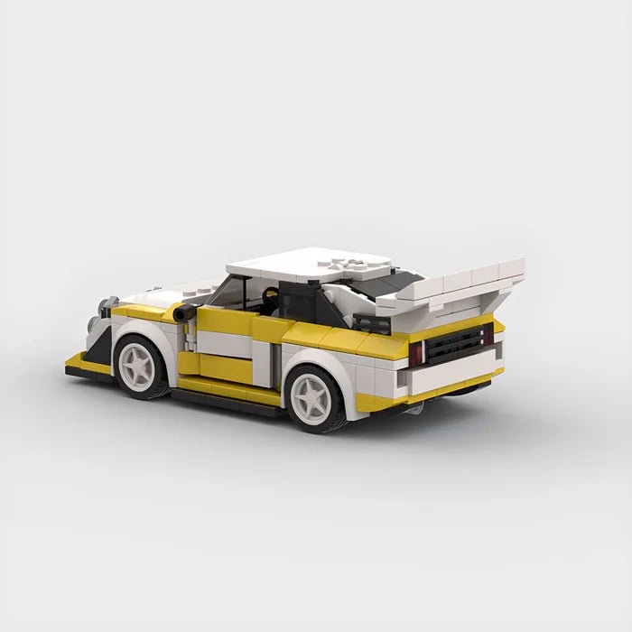 Audi Quattro S1 - BrickyBlock Építőtégla készlet - BrickyBlock