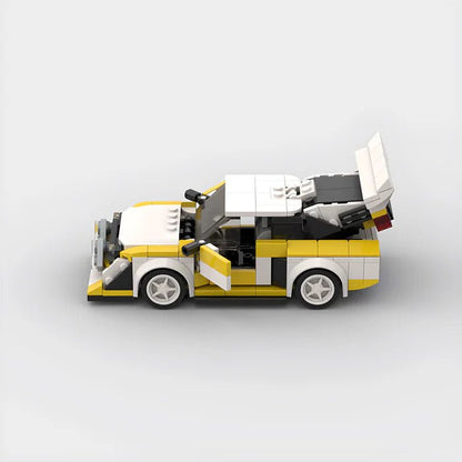 Audi Quattro S1 - BrickyBlock Építőtégla készlet - BrickyBlock