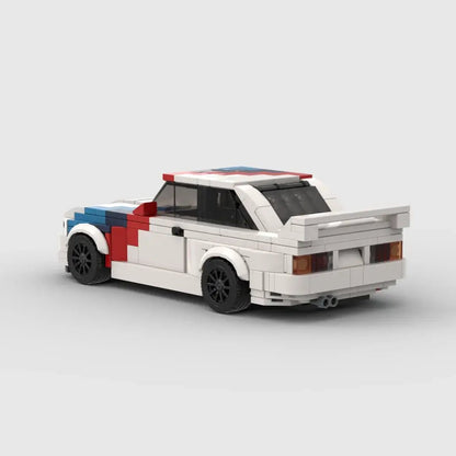 BMW M3 E30 - BrickyBlock Építőtégla készlet - BrickyBlock