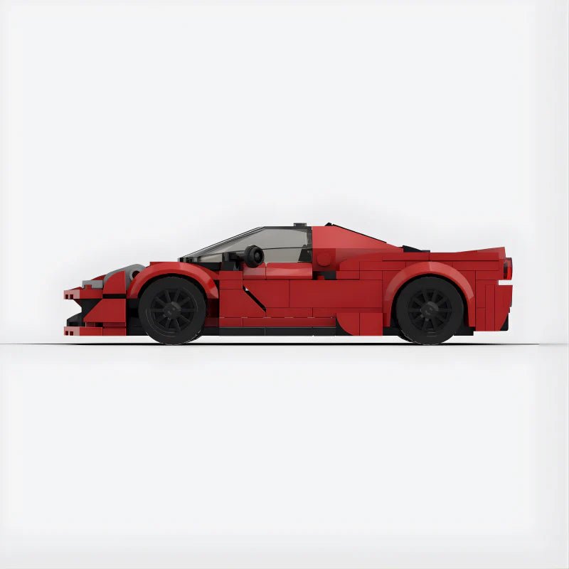 Ferrari 488 Pista - BrickyBlock Építőtégla készlet - BrickyBlock