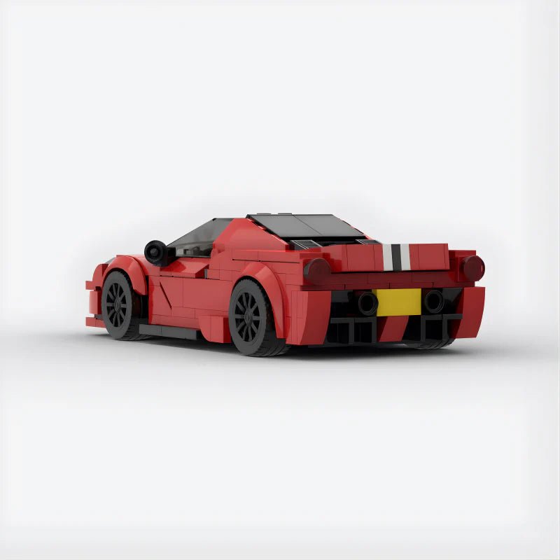 Ferrari 488 Pista - BrickyBlock Építőtégla készlet - BrickyBlock