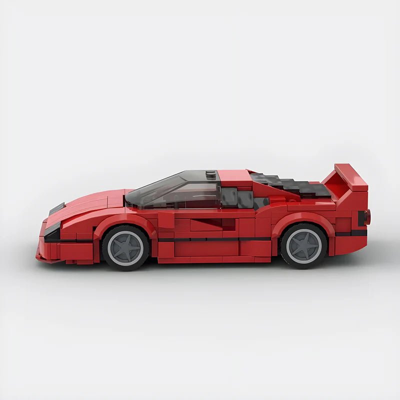 Ferrari F40 - BrickyBlock Építőtégla készlet - BrickyBlock