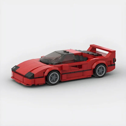 Ferrari F40 - BrickyBlock Építőtégla készlet - BrickyBlock