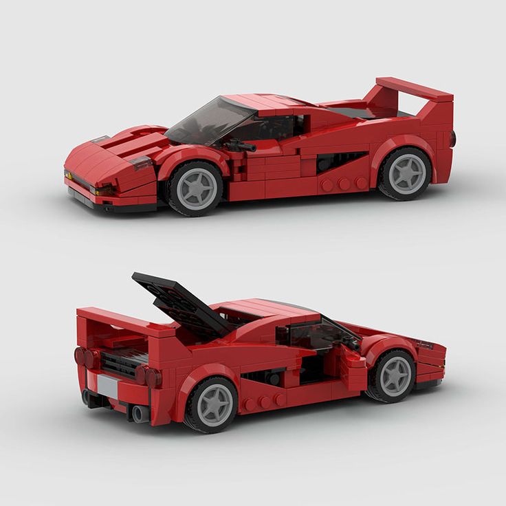 Ferrari F50 - BrickyBlock Építőtégla készlet - BrickyBlock