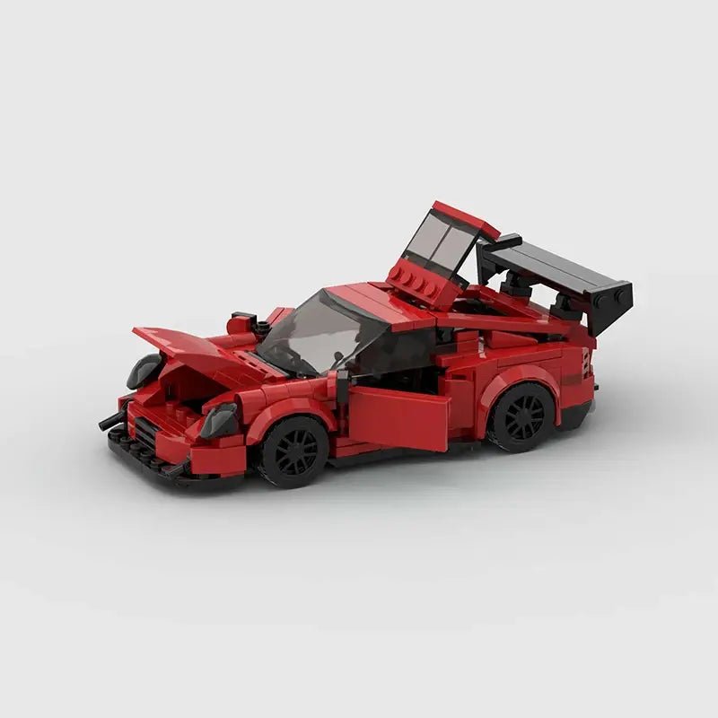 Porsche 911 GT3 RS (RedEdition) - BrickyBlock Építőtégla készlet - BrickyBlock