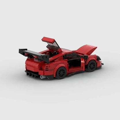 Porsche 911 GT3 RS (RedEdition) - BrickyBlock Építőtégla készlet - BrickyBlock